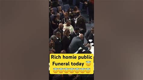 Rich homie public funeral, Rest up rich homie quan - YouTube