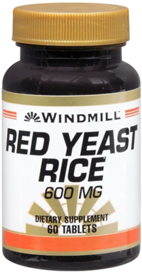 Buy Windmill Red Yeast Rice 600 mg Tablets 60 Tablets Online at Lowest ...