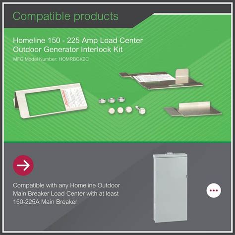 Image result for Load Center Generator InterLock Kit