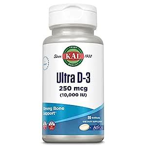 Kal Ultra D-3, 90 Softgels 10, 000 IU : Amazon.in: Health & Personal Care