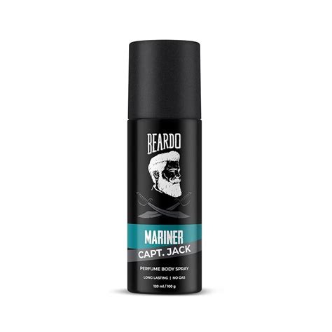 Beardo Mariner Capt Jack Perfume Body Spray, 120ml | Long Lasting No G ...