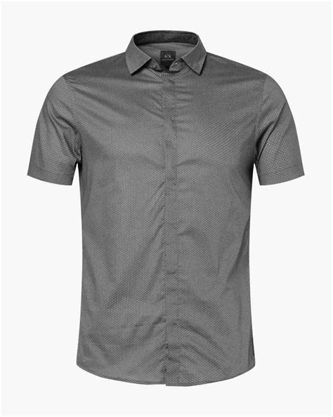 Men Green Logo Execution Slim Fit Casual Shirts