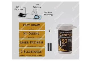 Control D Blood Glucose Test Strip 50 - Uses, Side Effects, Dosage ...