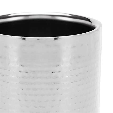 Shop Silver Hammered Metal Wine Chiller - at Best Price Online in India