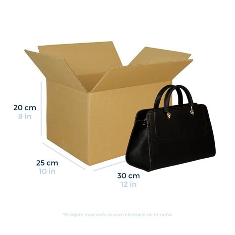 Cajas de Cartón Para Envíos - 30 x 25 x 20 cm | Paquete de 25 Cajas