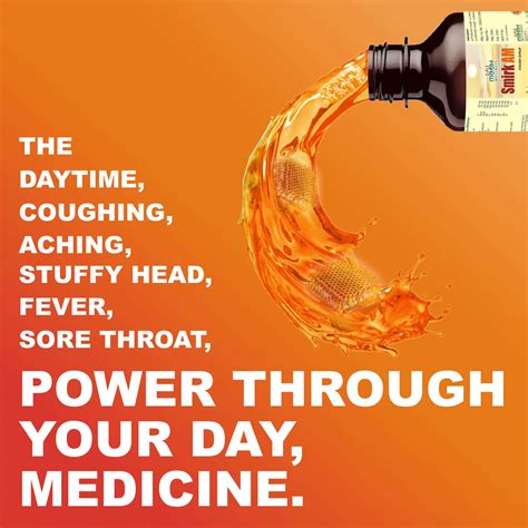 Buy MBDHWELLNESS SMIRK COUGH SYRUP AM+PM MULTI SYMPTOM COMBO PACK DAY ...