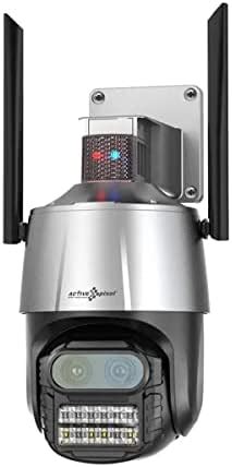 Buy TechEase 3MP 360° 1296p Home Office Wireless WiFi Camera Outdoor ...