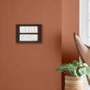 CONA Status Axis 12 Modular Plate with Blue LED Indicator, Nat. Wood ...