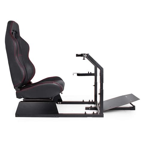 Happybuy GTA-F Model Racing Simulator Frame, Adjustable Cockpit Gaming ...