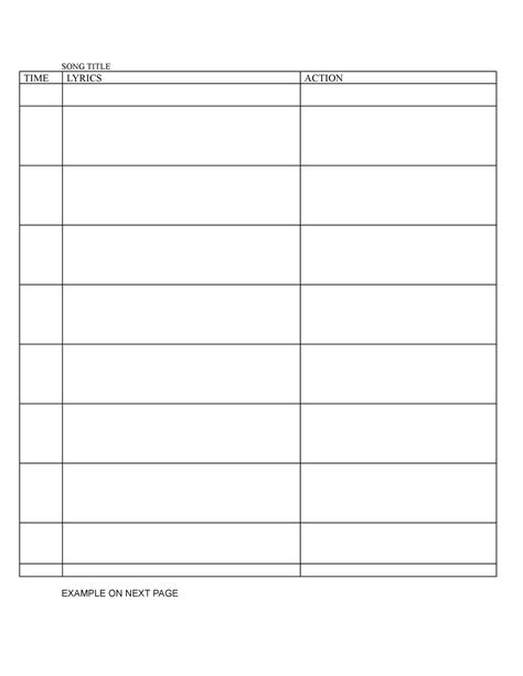 Image result for How to Write a Three Column Script