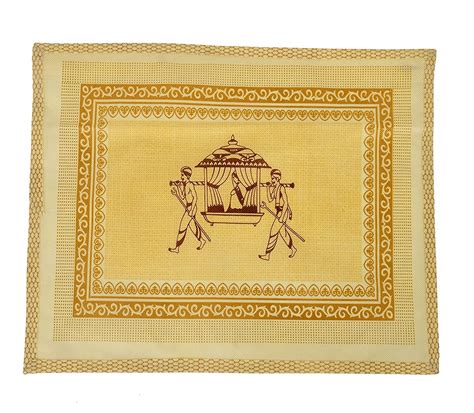 Kuber Industries PVC 6 Pieces Single Packing Saree Cover (Gold ...