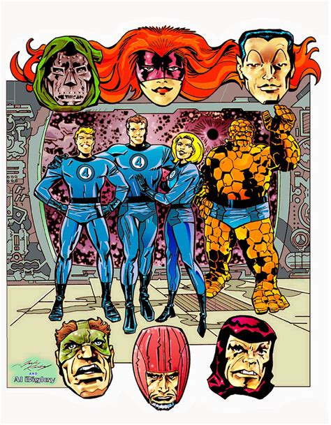 Jack Kirby Fantastic Four Art