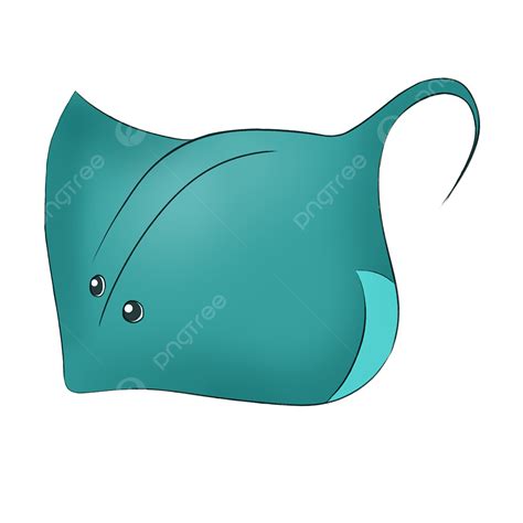 Cute Stingray Clip Art