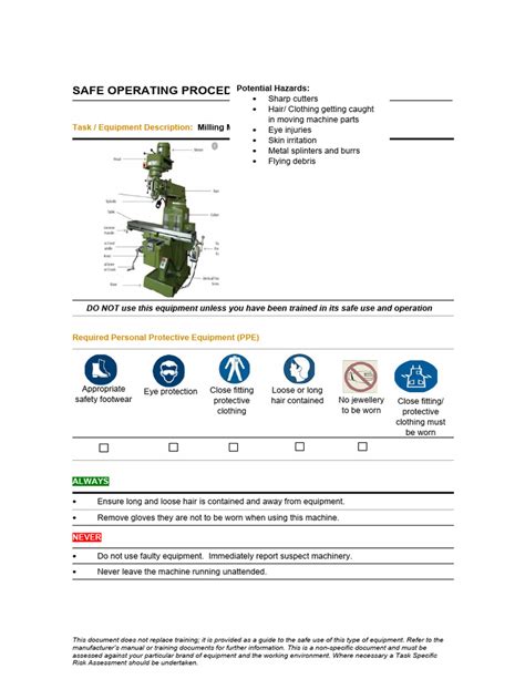 Image result for Operating a Milling Machine