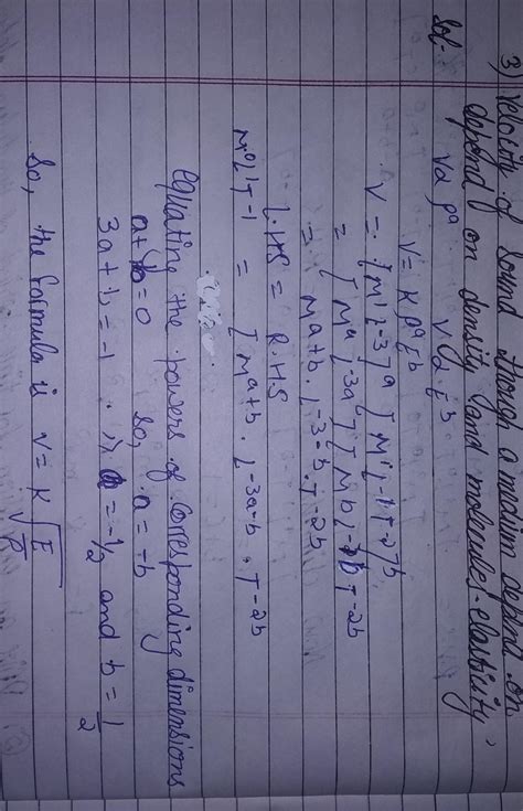 the velocity of sound depends upon elastic density of medium and ...