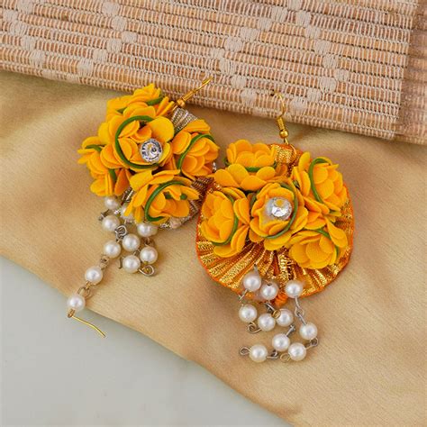 Send Floral Haldi Jewellery Set for Bride Online - GAL22-109193 | Giftalove