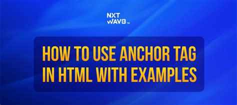 Image result for HTML Anchor Tag Tutorial