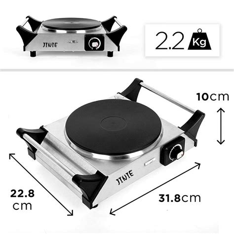 Buy Jinie Hot Plate Radiant Electric Cooktop (Silver) Online at Low ...