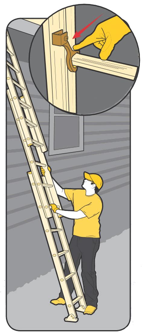 Image result for How to Set Up Extension Ladder
