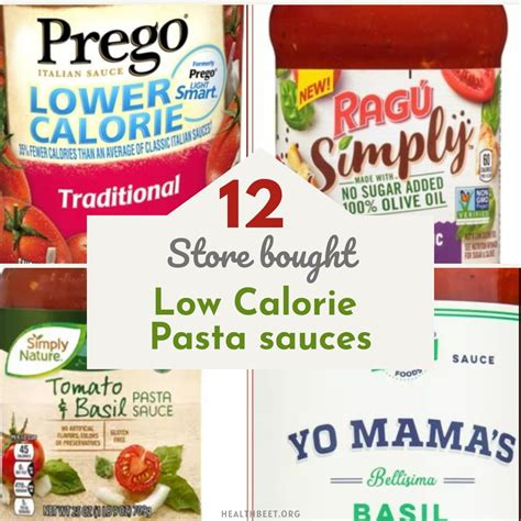 Best Low Calorie Sauces For Pasta at Dorla Walker blog