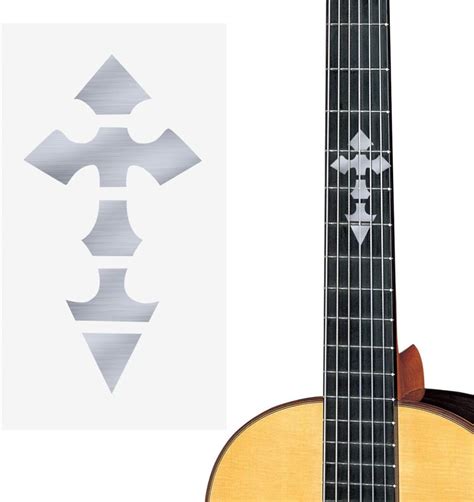 Buy Healifty Fretboard Decals Stickers Fret Inlay Sticker Fretboard ...