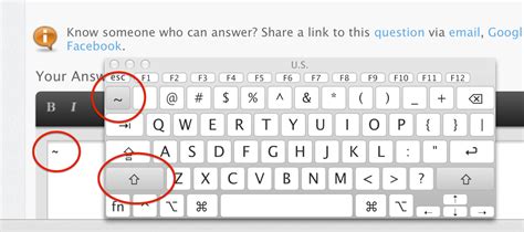 Image result for Tilde Keyboard Shortcut