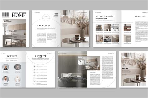 Interior Design Magazine Template [Indesign, INDD] - BrandPacks