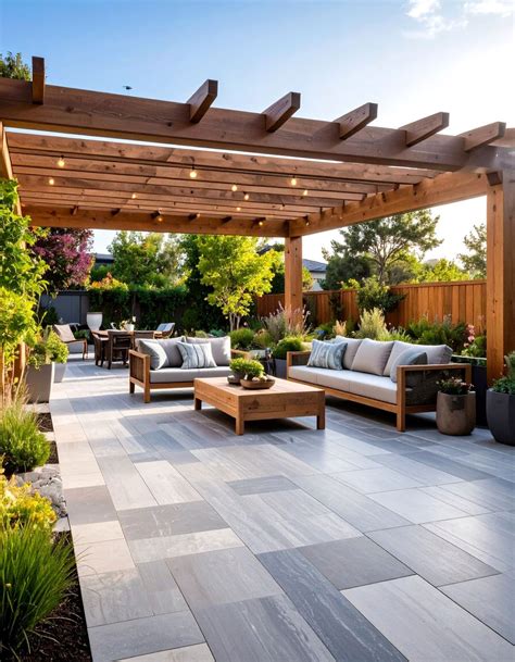 24 Pergola Flooring Ideas for Stylish Outdoor Floors - Too Much Time