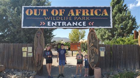 Out Of Africa Zoo Map