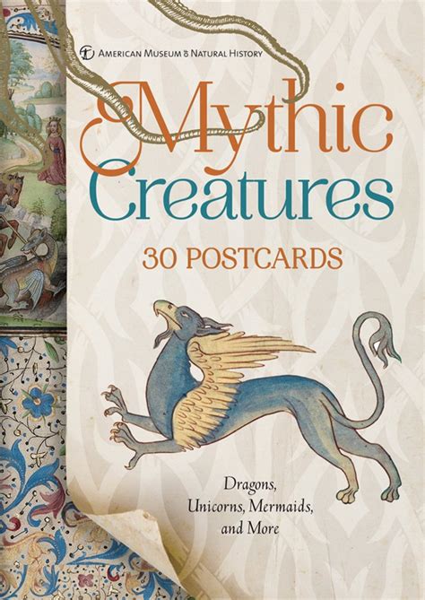 Buy Mythic Creatures: 30 Postcards: Dragons, Unicorns, Mermaids, and ...
