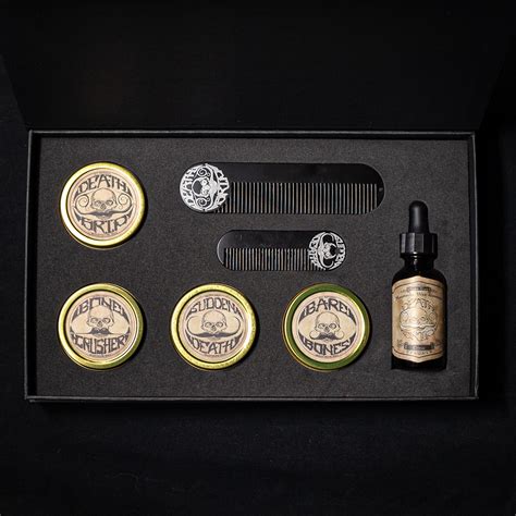 Mustache Grooming Kit - The Gold Standard By Death Grip Wax – Death-Grip