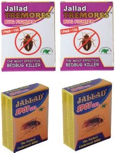 Jallad Anti Cockroach Gel & Tremores Bedbug Killer Pest Control Super ...
