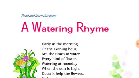 Poem On Water In English For Class 4 at Lachlan Ricardo blog