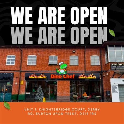 DinoChef Launch WEEK (50% OFF ON THE FULL MENU), Derby Road Business ...