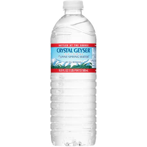 Crystal Geyser® Natural Alpine Spring Water® 16.9 fl oz. Bottle ...