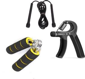 Dr Pacvu 3|Hand Gripper/2 Gripper/Jump Skipping Rope|Body Stretching ...