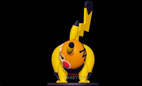 ♀️ Pikachuu Libre NSFW・ 3D File for 3D printing・Cults