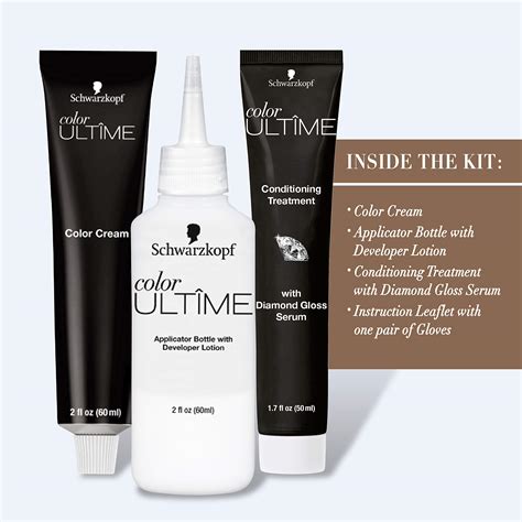 Buy Schwarzkopf Color Ultime Permanent Hair Color Cream, 5.5 Medium ...
