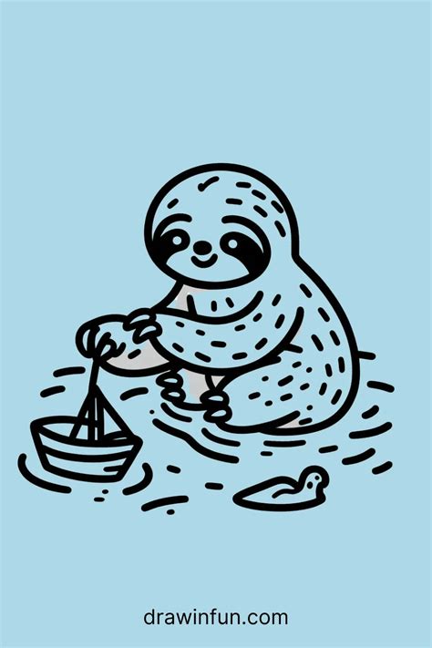 Draw so Cute Sloth 的图像结果