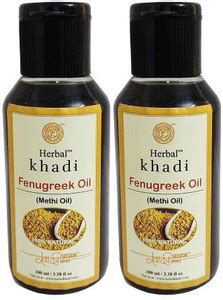 Herbal Khadi Drontika Fenugreek (Methi) Herbal Hair oil Hair Oil ...