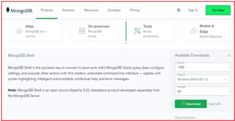 MongoDB Download Windows 的图像结果