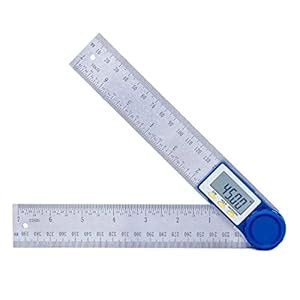 Digital Protractor 200mm 7 Inch Digital Angle Protractor Ruler Meter ...
