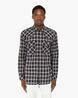 Buy DIESEL S-OCEAN-CHECK-NW Regular Fit Shirt | Black Color Men | AJIO LUXE