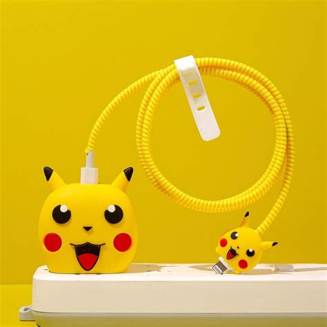 Florican 3D Cute Case Cover for iPhone Power Adapter (20W) / Charger ...