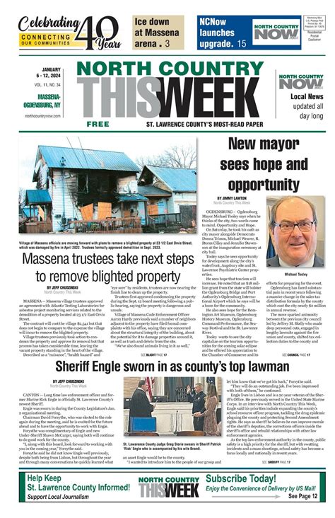 Massena-O'burg Jan 6, 2024 - North Country Now