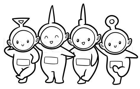 Image result for How to Draw Teletubbies