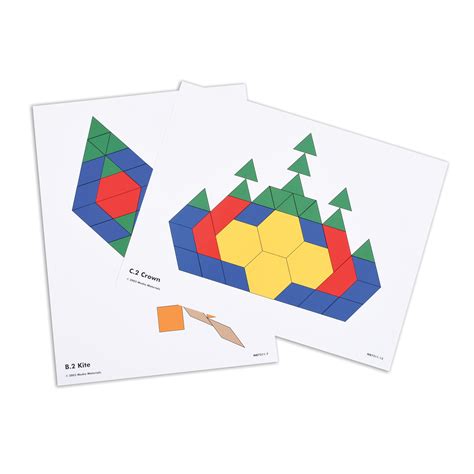 Image result for Pattern Block Activity Cards