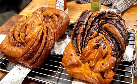 Babka, Cinnamon and Chocolate, with a sugar glaze : r/FoodPorn
