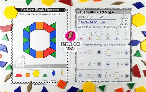 Image result for Pattern Blocks Printable Twinkl