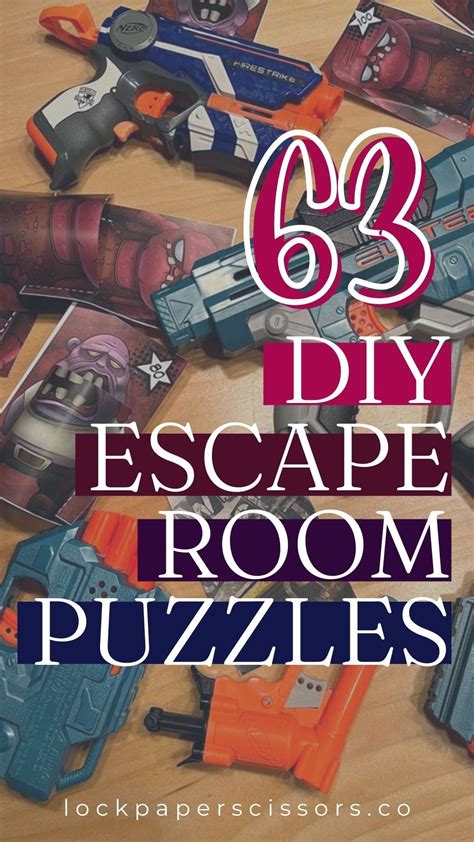 63 Handpicked DIY Escape Room Puzzle Ideas That Create Joy & Mystery ...